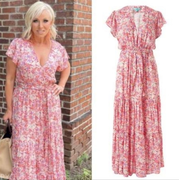Melissa Odabash Sammy Ditsy floral maxi dress - Picture 1 of 16